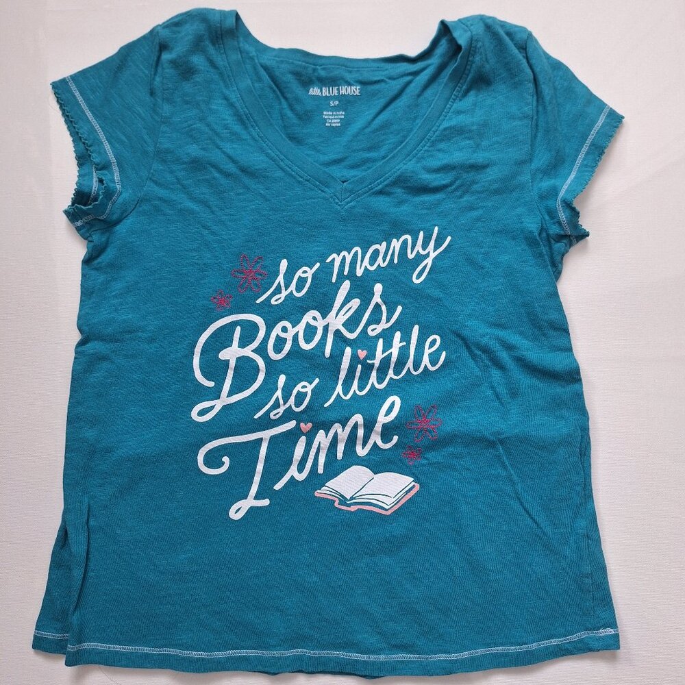 So many Books, So little Time 100% Cotton T-shirt